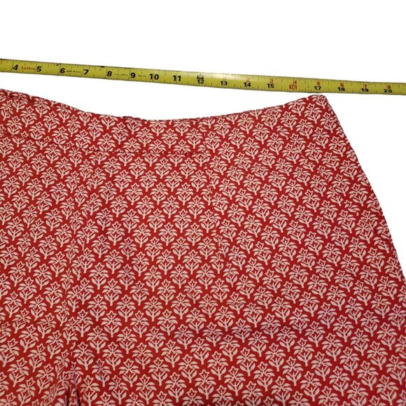 Madewell Deck Shorts in Tulip Tree Size 12 Style A1753 Summer linen Blend Floral - Picture 4 of 8